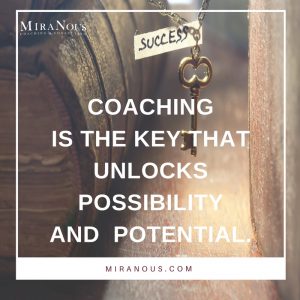 What is Coaching quote card.